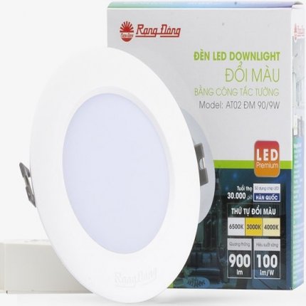 Đèn led âm trần ĐM 9w RĐ