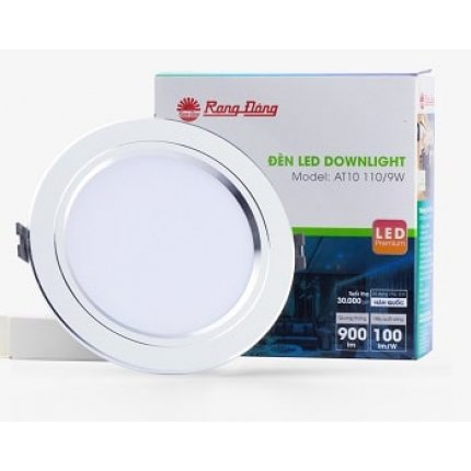 Đèn led âm trần đổi màu 9w rạng đông