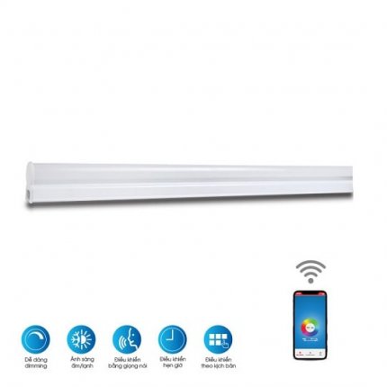 bộ đèn tuýp led 1m2 wifi