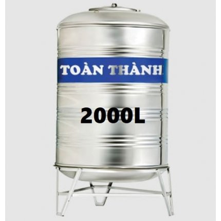 Bồn nước đứng 2000L Toàn Thành