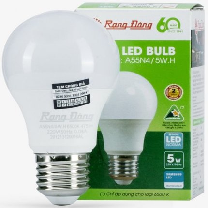 bóng đèn led buld tròn 5w