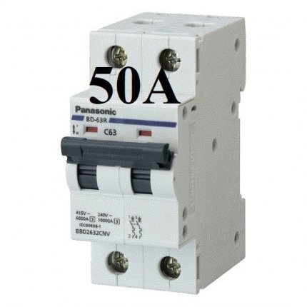 Cb tép 2p 50a Panasonic