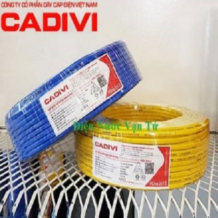 Dây điện cadivi vcmo 2x1.5