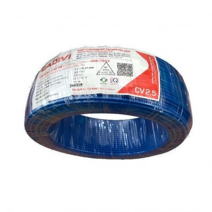 Dây điện đơn cadivi cv 2.5