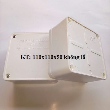 Hộp Nối Dây 110x110x50 không lỗ Sino