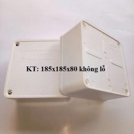 Hộp Nối Dây 185x185x50 không lỗ Sino