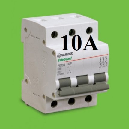 Mcb 3 tép 10a Vanlock sino