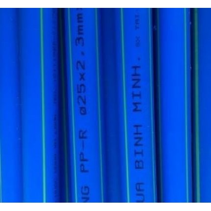 ống nước lạnh 25 ppr bình minh