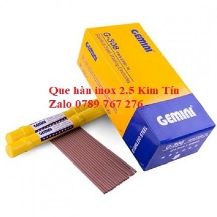 Que hàn inox 2.5 Kim Tín