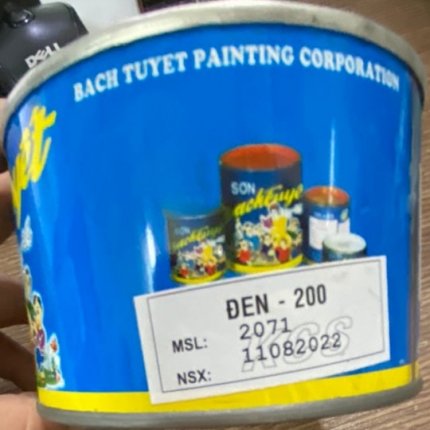 Sơn bạch tuyết màu đen