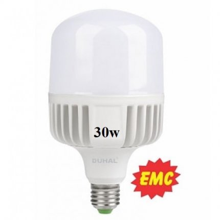 Bóng led trụ nhôm duhal 30W 