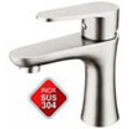 Vòi Lavabo Inox 304 Nóng Lạnh Model 203