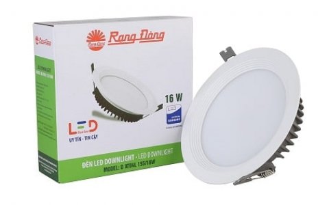 Mẫu đèn led âm trần thông dụng hiện nay
