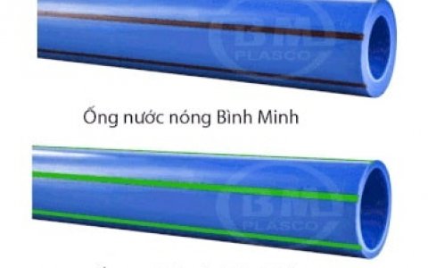 Cách phân biệt ống nước nóng ppr và ống nước lạnh ppr bình minh