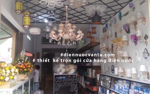 Tư vấn thiết kế cửa hàng điện nước trọn gói