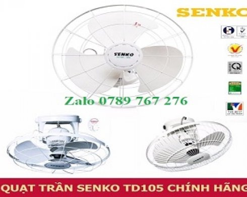 mua quạt trần đảo senko td105 hàng chính hãng công ty senko