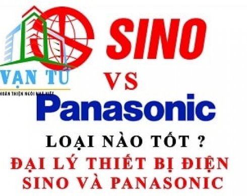 So sánh thiết bị điện panasonic với thiết bị điện sino loại nào tốt