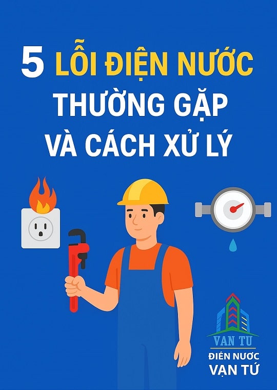5 loi dien nuoc thuong gap trong nha pho
