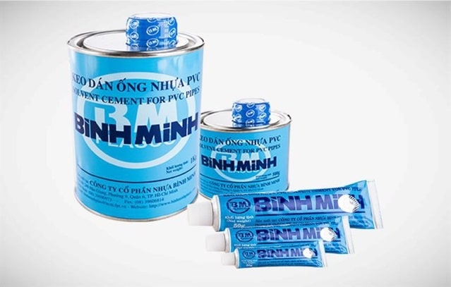 keo dán ống nhựa bình minh